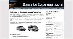 Desktop Screenshot of banskoexpress.com