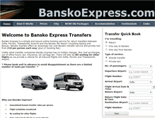 Tablet Screenshot of banskoexpress.com